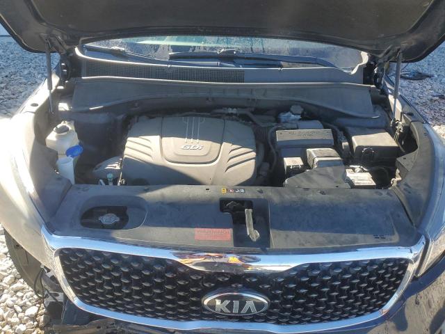 5XYPHDA56HG234304 - 2017 KIA SORENTO EX BLUE photo 12