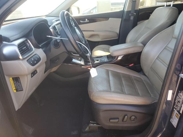 5XYPHDA56HG234304 - 2017 KIA SORENTO EX BLUE photo 7