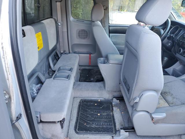 5TEUU42N77Z411704 - 2007 TOYOTA TACOMA ACCESS CAB ვერცხლისფერი ფოტო 10