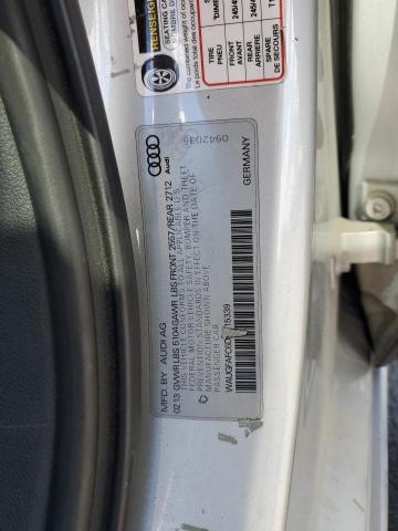 WAUGFAFC6DN115339 - 2013 AUDI A6 PREMIUM PLUS Gümüş foto 12