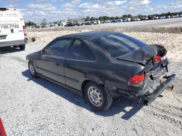 1HGEJ6127WL134048 - 1998 HONDA CIVIC DX 黑色 照片 2