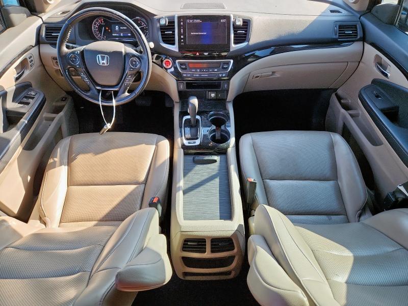 5FPYK3F70KB006833 - 2019 HONDA RIDGELINE RTL Марун фото 8