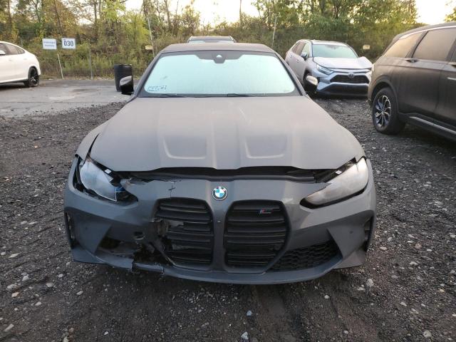 WBS33BA02RCN61187 - 2024 BMW M4 COMPETITION GRAY photo 5