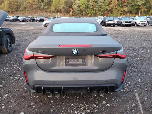 WBS33BA02RCN61187 - 2024 BMW M4 COMPETITION GRAY photo 6