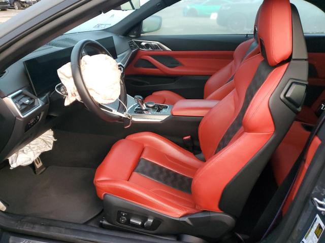 WBS33BA02RCN61187 - 2024 BMW M4 COMPETITION GRAY photo 7