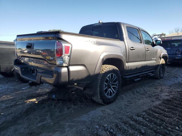 3TYCZ5AN0MT027247 - 2021 TOYOTA TACOMA DOUBLE CAB Графитовый фото 3