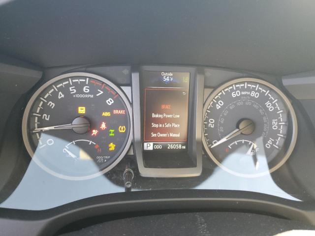 3TYCZ5AN0MT027247 - 2021 TOYOTA TACOMA DOUBLE CAB Графитовый фото 9