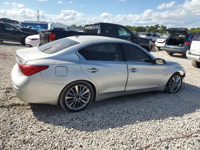 JN1BV7AP8EM674608 - 2014 INFINITI Q50 BASE Argent photo 3