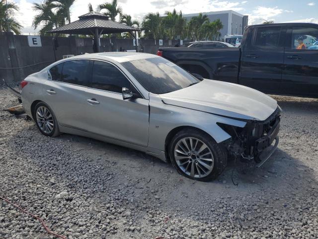 JN1BV7AP8EM674608 - 2014 INFINITI Q50 BASE Argent photo 4