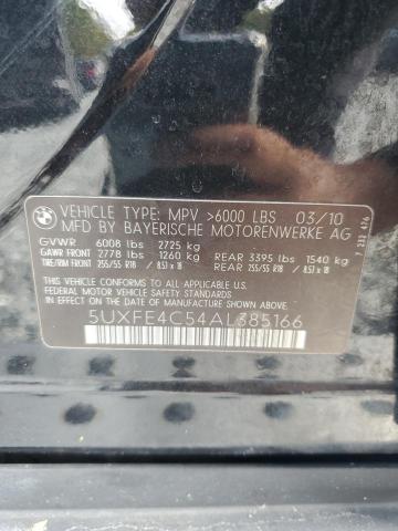 5UXFE4C54AL385166 - 2010 BMW X5 XDRIVE30I 黑色 照片 13