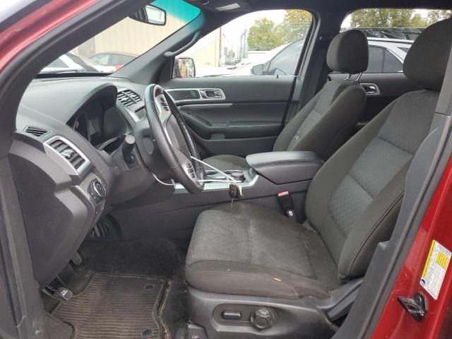 1FM5K8D81EGA98643 - 2014 FORD EXPLORER XLT Czerwony zdjęcie 7