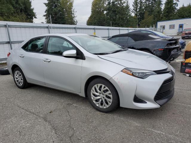 2T1BURHE7KC184900 - 2019 TOYOTA COROLLA L 银色 照片 4