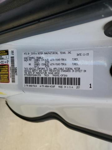 5TFSX5EN7GX041538 - 2016 TOYOTA TACOMA ACCESS CAB Ağ foto 12
