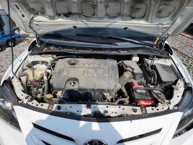 2T1BU4EE5BC667812 - 2011 TOYOTA COROLLA BASE Սպիտակ լուսանկար 11