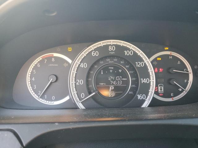 1HGCR2F81DA254720 - 2013 HONDA ACCORD EXL 黑色 照片 9