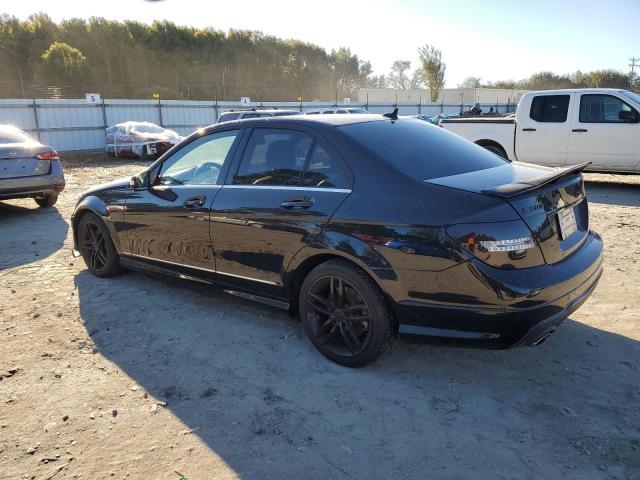 WDDGF8AB7ER325149 - 2014 MERCEDES-BENZ C 300 4MATIC BLACK photo 2