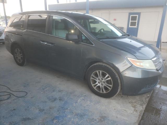 5FNRL5H68CB006199 - 2012 HONDA ODYSSEY EXL GRAY photo 4