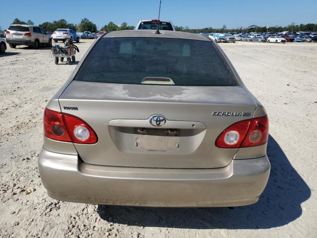 1NXBR32E06Z695960 - 2006 TOYOTA COROLLA CE ოქროსფერი ფოტო 6