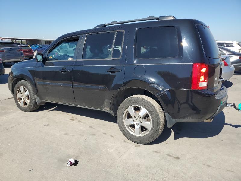 5FNYF3H59BB028127 - 2011 HONDA PILOT EXL BLACK photo 2