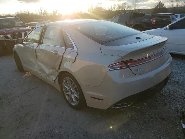 3LN6L2GK0GR602438 - 2016 LINCOLN MKZ TAN photo 2