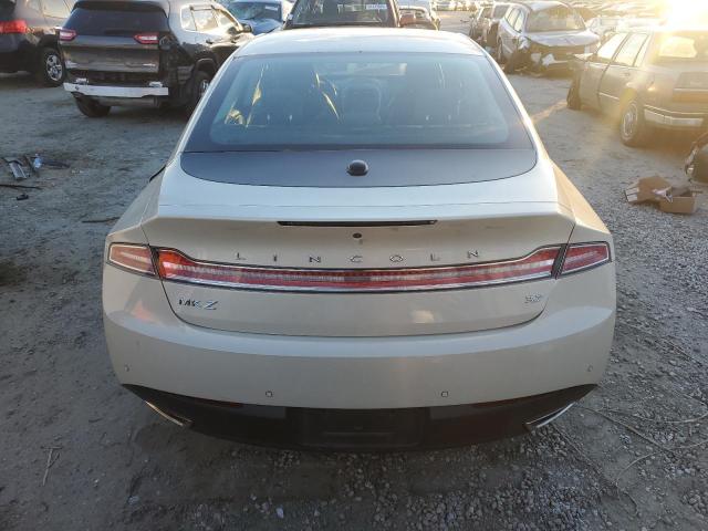 3LN6L2GK0GR602438 - 2016 LINCOLN MKZ TAN photo 6