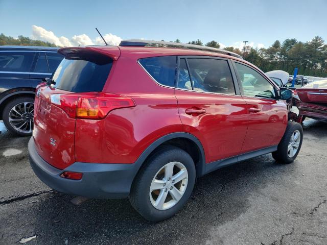 2T3RFREV4EW128663 - 2014 TOYOTA RAV4 XLE RED photo 3