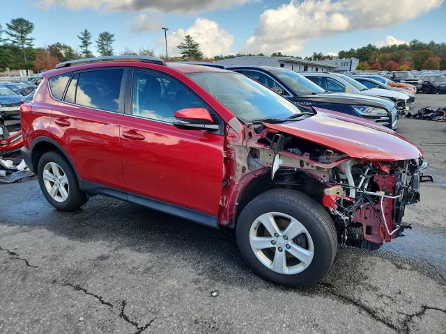 2T3RFREV4EW128663 - 2014 TOYOTA RAV4 XLE RED photo 4