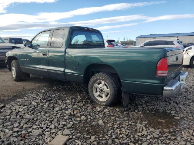 1B7GL22XX1S250427 - 2001 DODGE DAKOTA GREEN photo 2