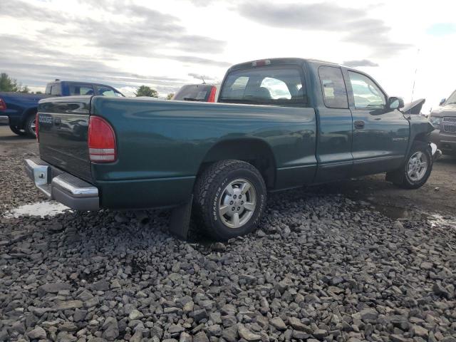 1B7GL22XX1S250427 - 2001 DODGE DAKOTA GREEN photo 3