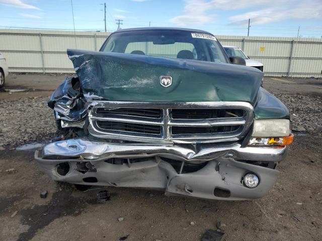 1B7GL22XX1S250427 - 2001 DODGE DAKOTA GREEN photo 5