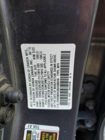 2HKRM4H38GH688246 - 2016 HONDA CR-V LX 灰色 照片 13