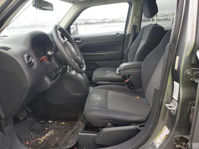 1C4NJRBB9DD263950 - 2013 JEEP PATRIOT SPORT Argent photo 7