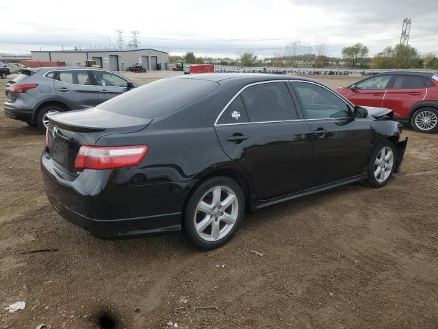 4T1BK46K67U049589 - 2007 TOYOTA CAMRY LE BLACK photo 3