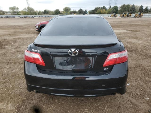 4T1BK46K67U049589 - 2007 TOYOTA CAMRY LE BLACK photo 6