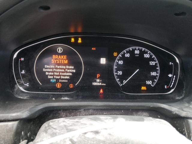 1HGCV1F15KA049231 - 2019 HONDA ACCORD LX SILVER photo 9