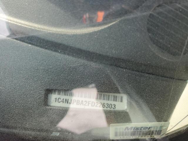 1C4NJPBA2FD226303 - 2015 JEEP PATRIOT SPORT თეთრი ფოტო 13