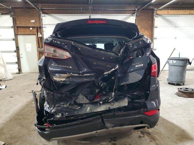 5XYZUDLB7GG375971 - 2016 HYUNDAI SANTA FE S 蓝色 照片 6