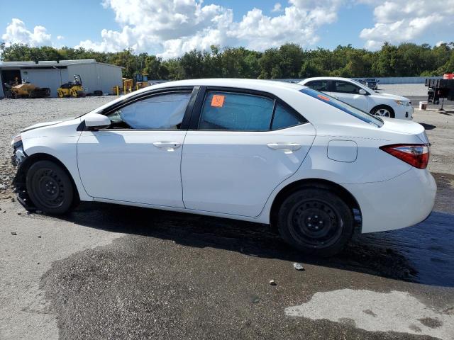 2T1BURHE2FC387456 - 2015 TOYOTA COROLLA L WHITE photo 2