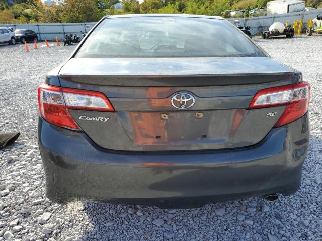 4T1BF1FKXCU081104 - 2012 TOYOTA CAMRY BASE GRAY photo 6