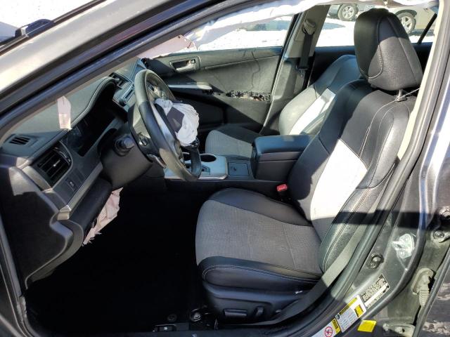 4T1BF1FKXCU081104 - 2012 TOYOTA CAMRY BASE GRAY photo 7