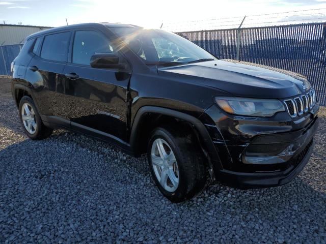 3C4NJDAN8RT598097 - 2024 JEEP COMPASS SPORT أسود صورة 4