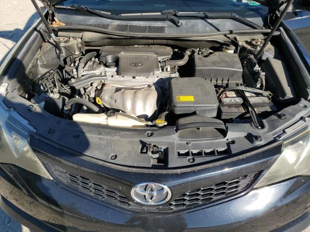4T1BF1FK9CU099187 - 2012 TOYOTA CAMRY BASE BLACK photo 11