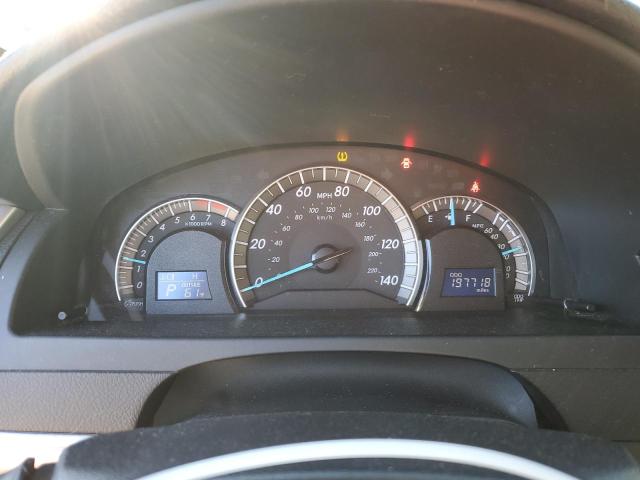 4T1BF1FK9CU099187 - 2012 TOYOTA CAMRY BASE BLACK photo 9