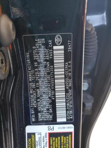 4T1BF1FK6GU175356 - 2016 TOYOTA CAMRY LE Графитовый фото 12