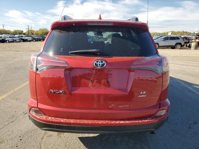 JTMBFREV6HJ152936 - 2017 TOYOTA RAV4 LE წითელი ფოტო 6