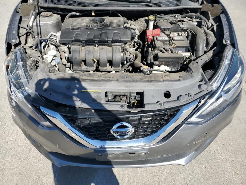 3N1AB7AP2KY294211 - 2019 NISSAN SENTRA S Մոխրագույն լուսանկար 11