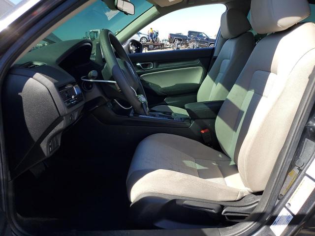 2HGFE2F2XNH548074 - 2022 HONDA CIVIC LX GRAY photo 7