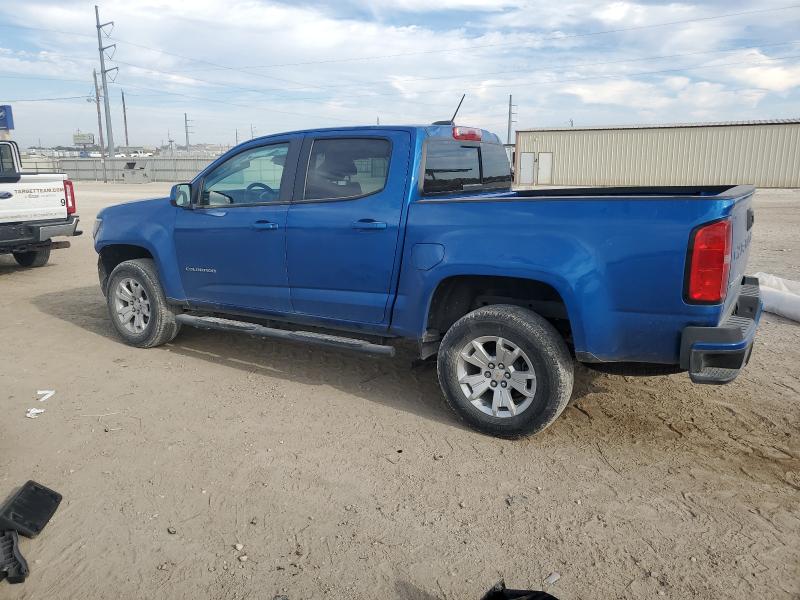 1GCGSCEN4N1111005 - 2022 CHEVROLET COLORADO LT BLUE photo 2