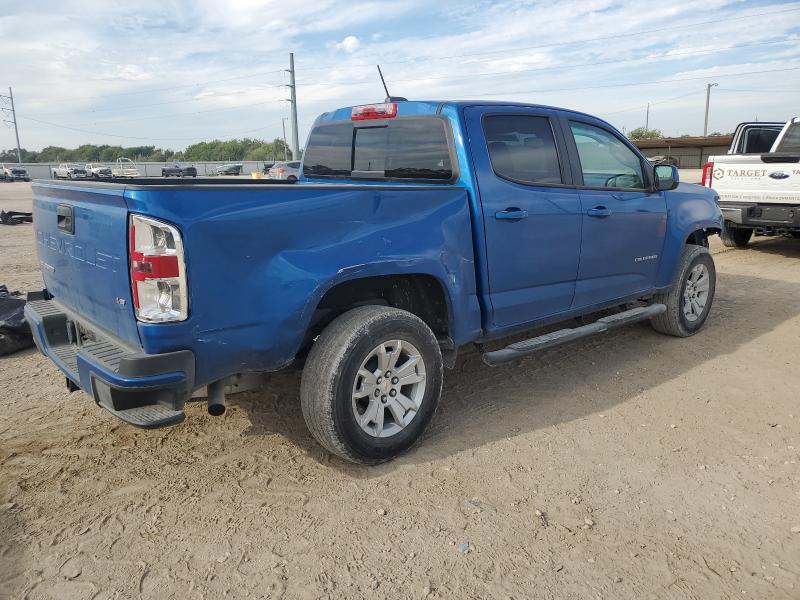 1GCGSCEN4N1111005 - 2022 CHEVROLET COLORADO LT BLUE photo 3