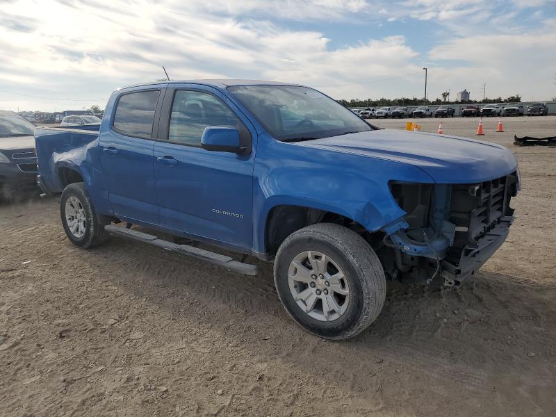 1GCGSCEN4N1111005 - 2022 CHEVROLET COLORADO LT BLUE photo 4